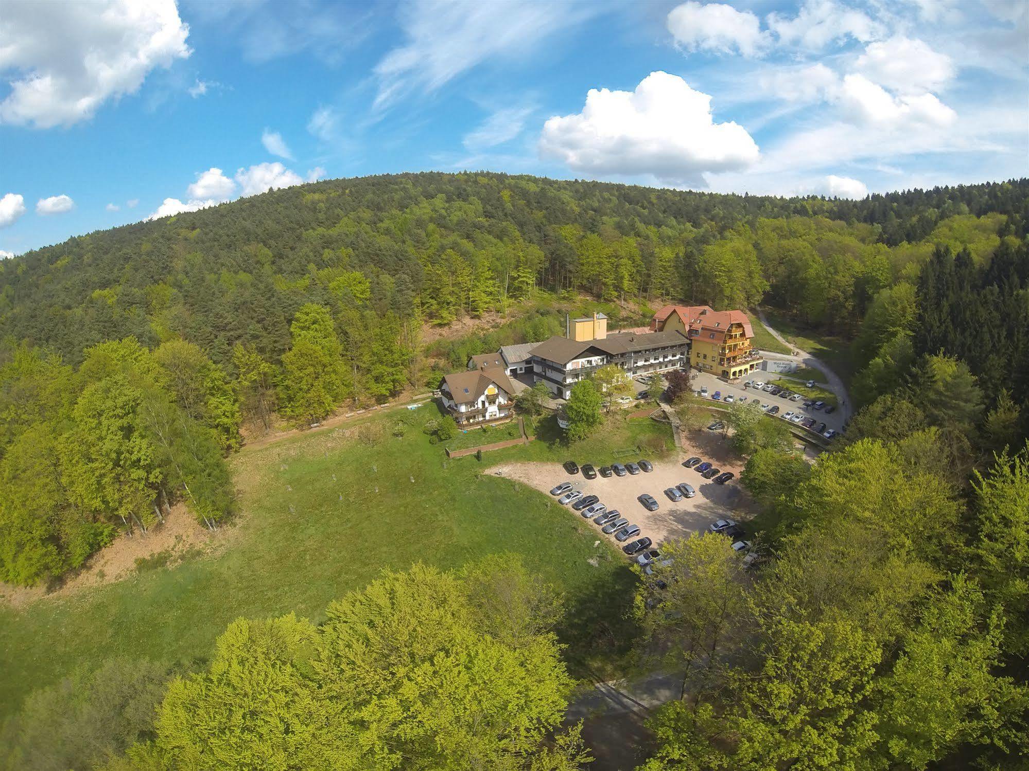 Wald-Hotel Heppe Dammbach Kültér fotó